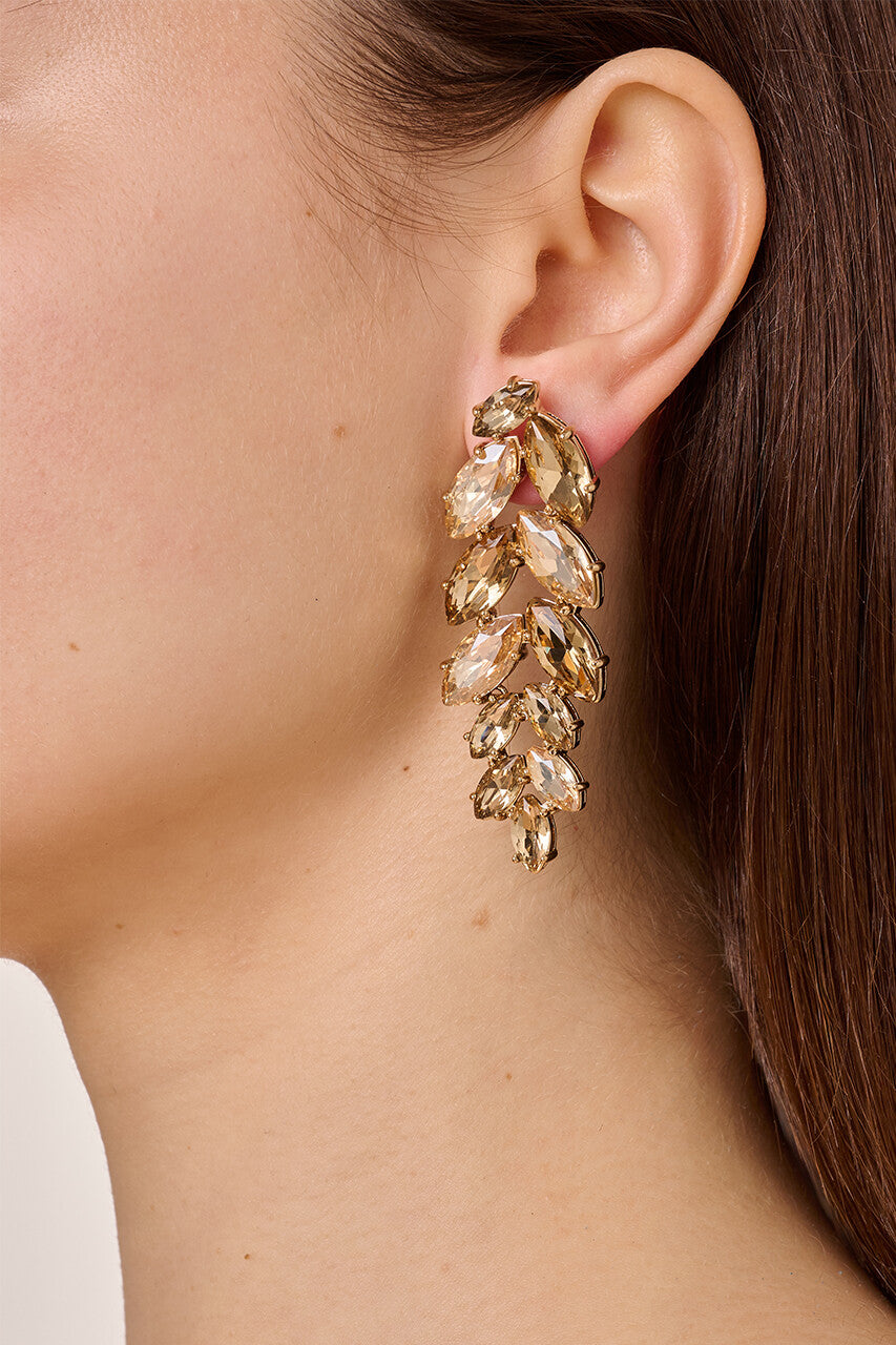 Dyrberg/Kern Banyan Earring in Golden