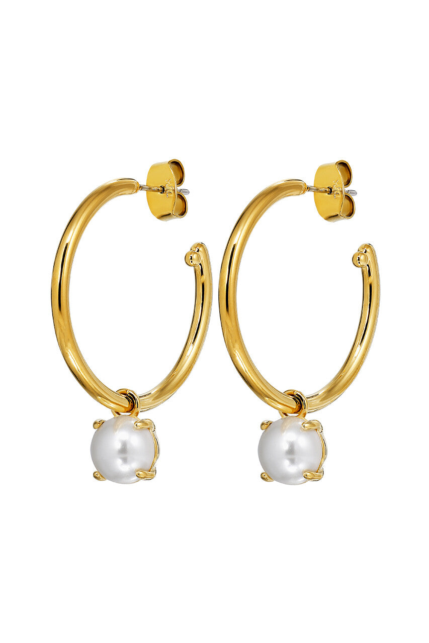 Dyrberg/Kern Diega Earring in Pearl