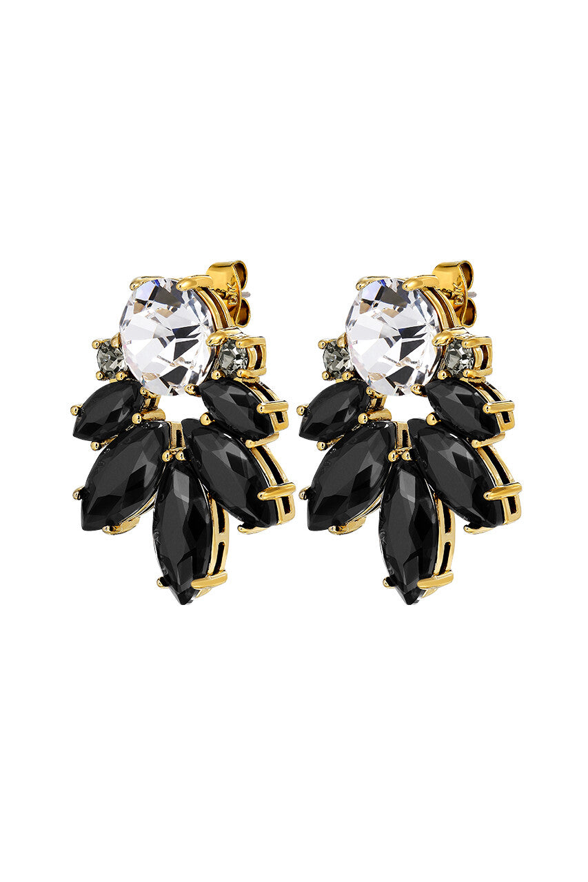 Dyr/berg/Kern Drago Earring in Black