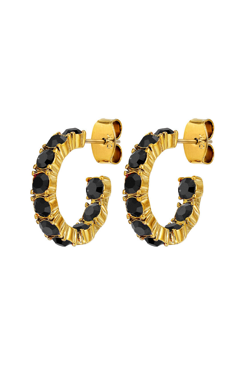 Dyrberg/Kern Raquel Earring in Black