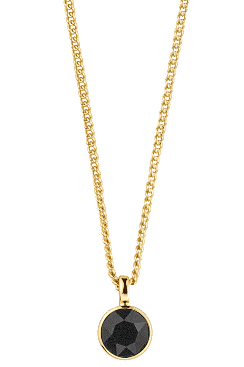 Dyrberg/Kern Ette Necklace on Gold & Black