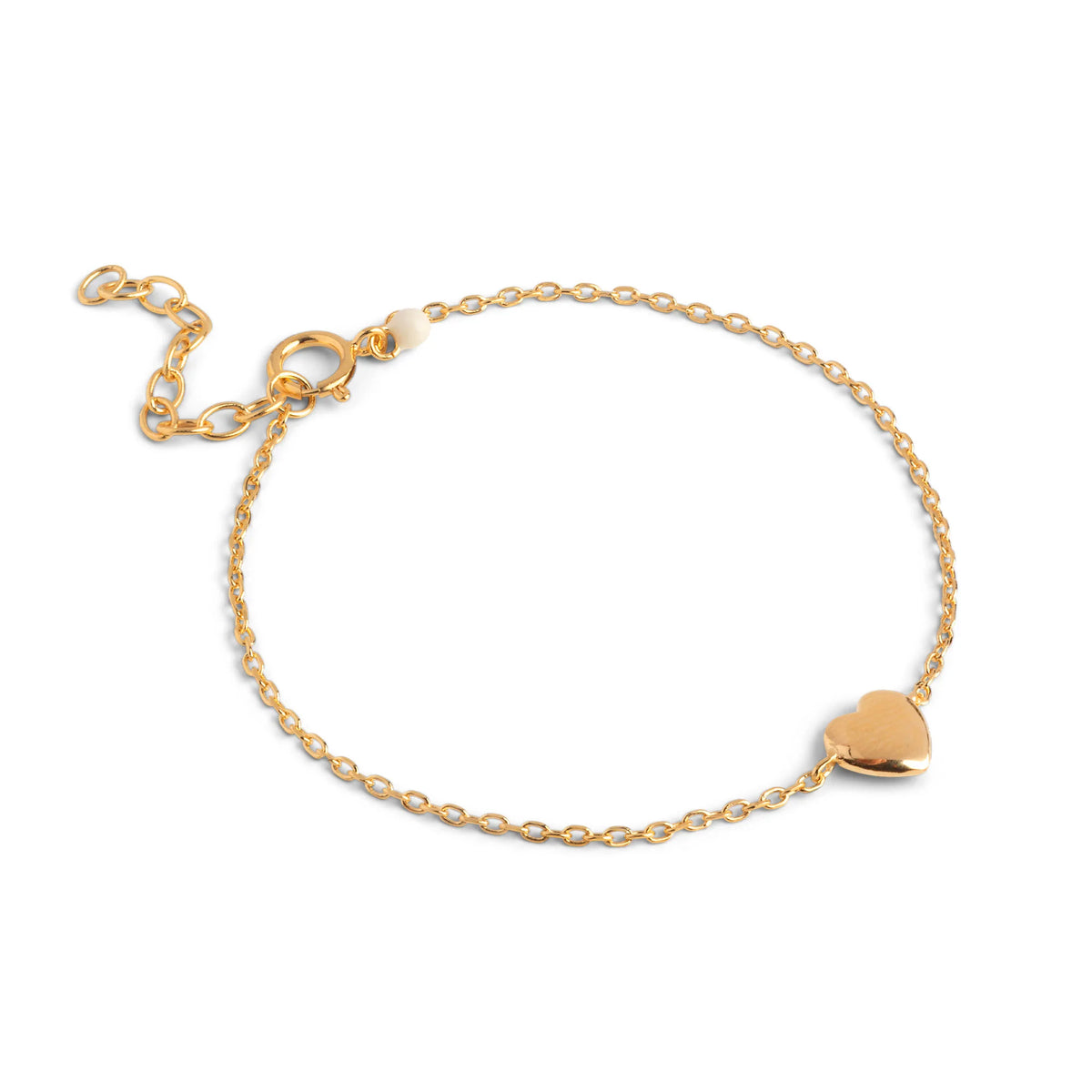Enamel Copenhagen Amore Bracelet in Gold Plate
