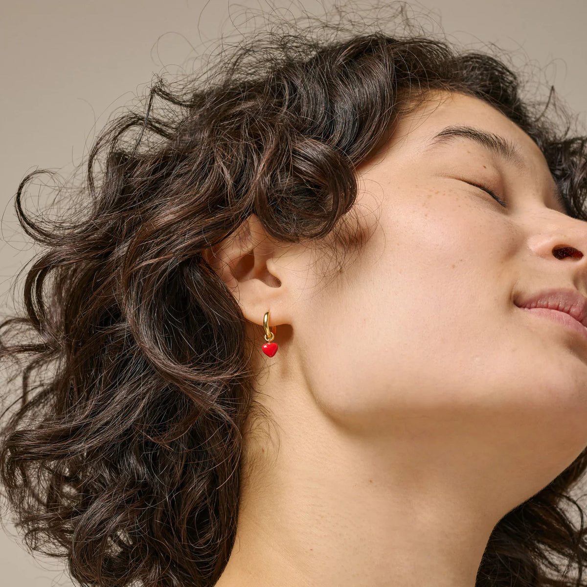 Enamel Copenhagen Amore Hoops in Red