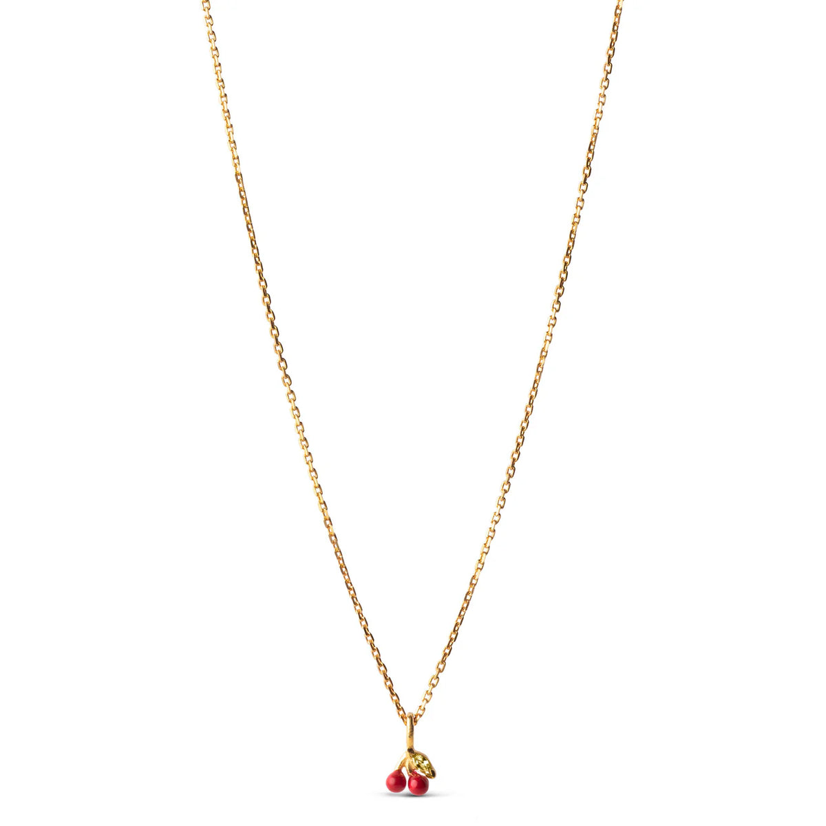 Enamel Copenhagen Cherry Necklace