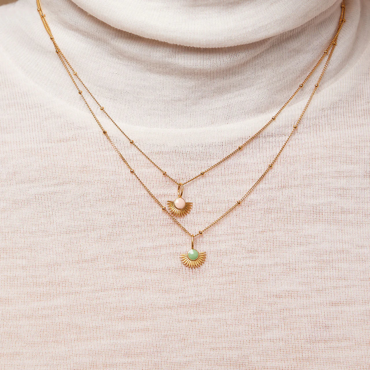 Enamel Copenhagen Soleil Necklace in Daisy