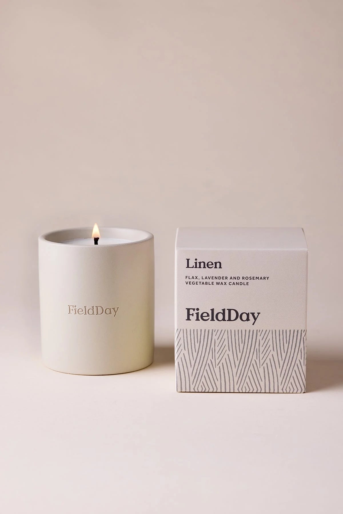 Field Day Linen Large Candle