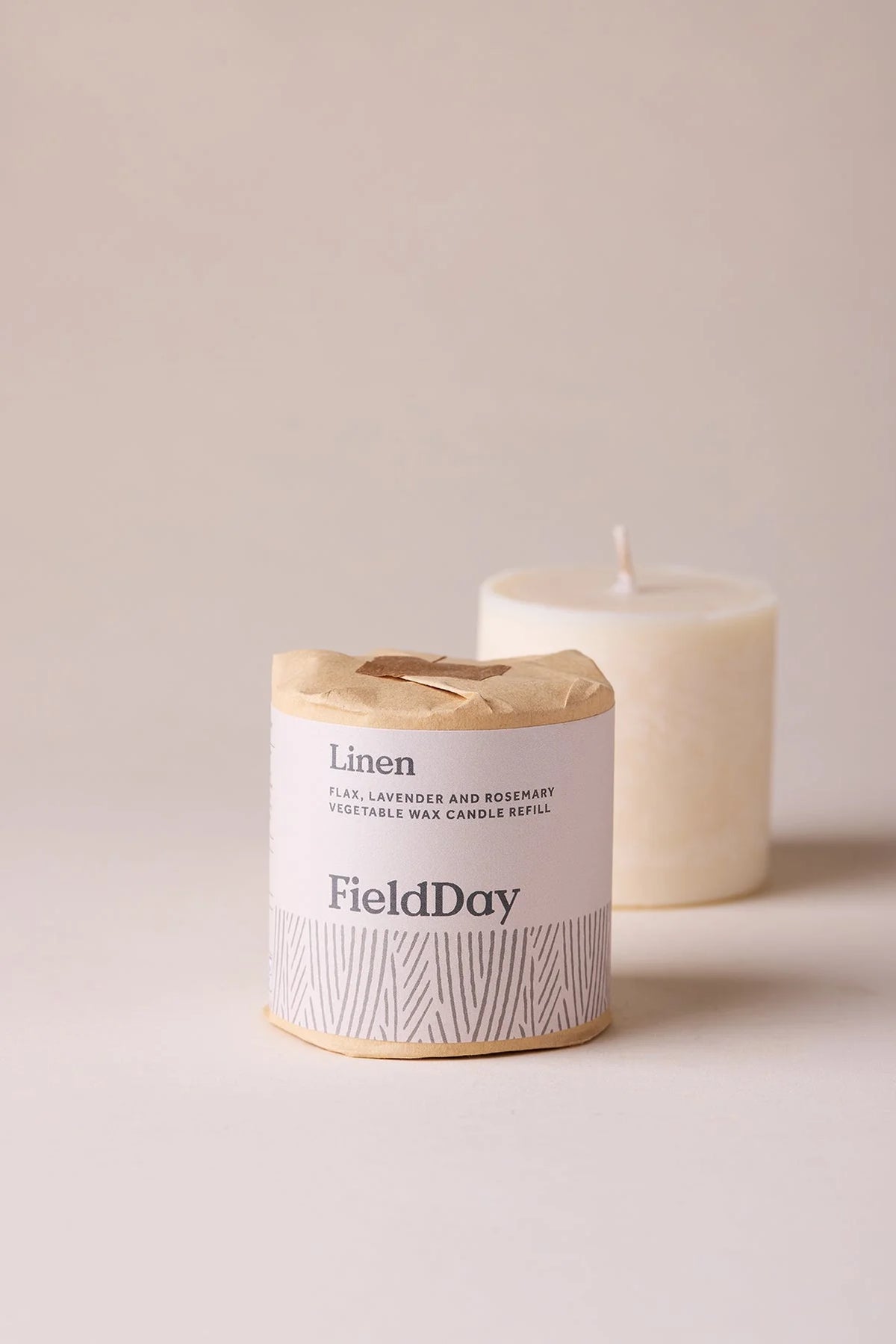 Field Day Linen Candle Refill