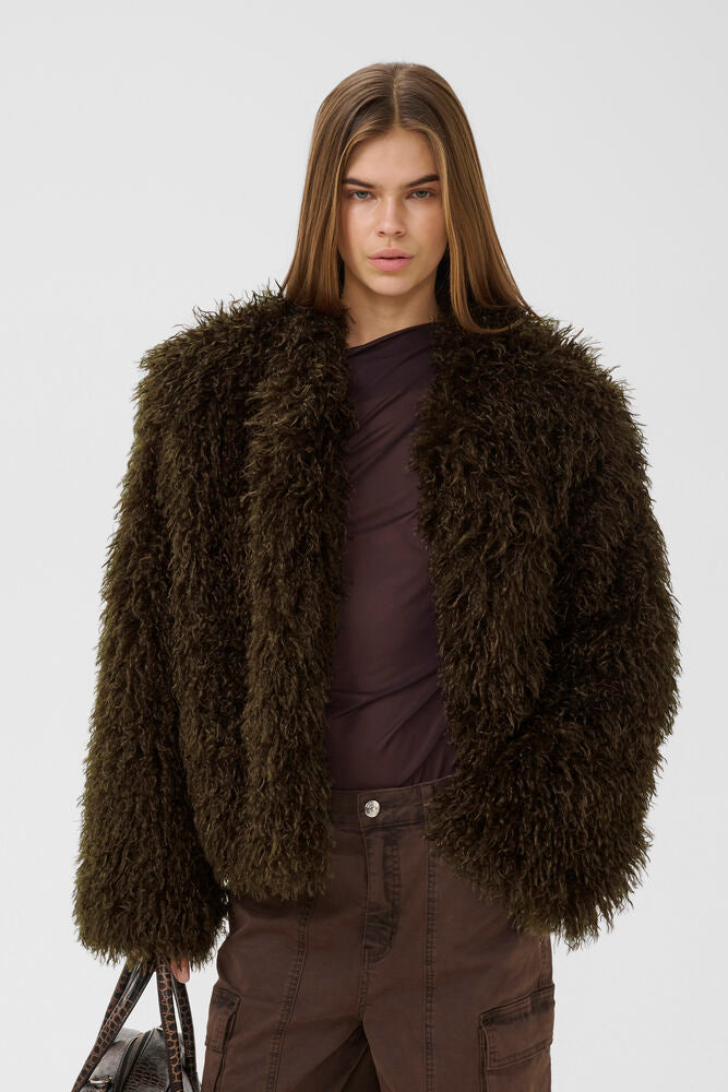 Gestuz Choa Jacket in Chocolate