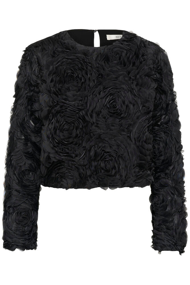 Gestuz Ingrida-top in Black