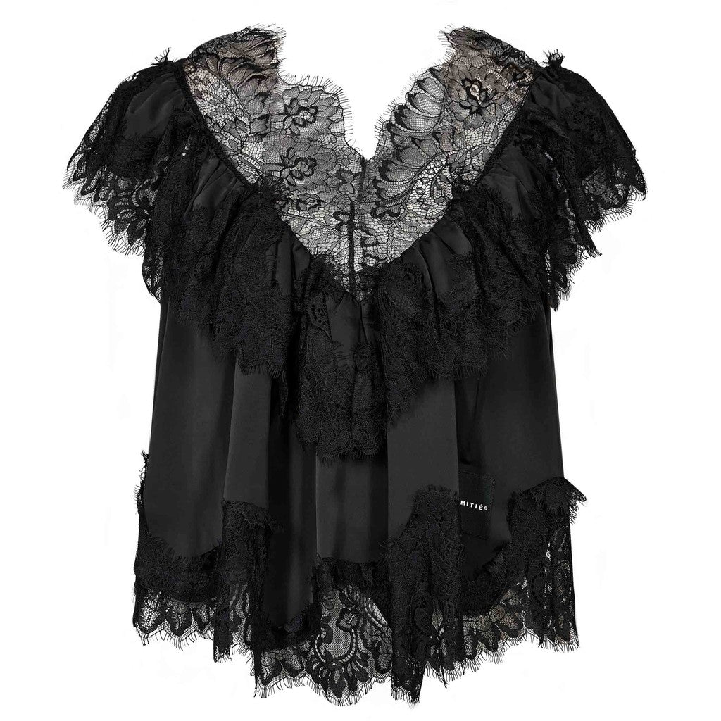 Haute L'Amite Sancerre Top in Black