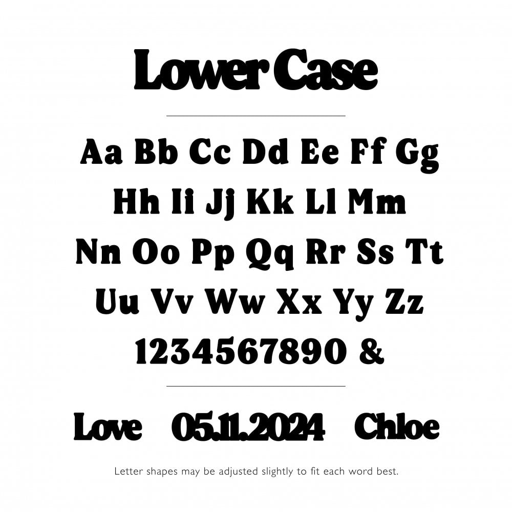 HD x Tasha Ghouri Personalised Necklaces