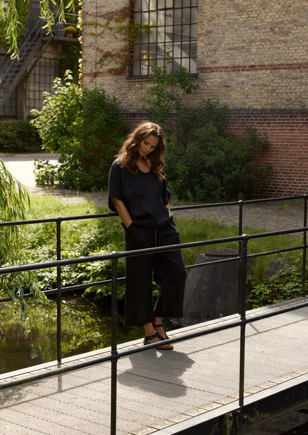 Henriette Steffensen 3/4 Trousers in Black 82000