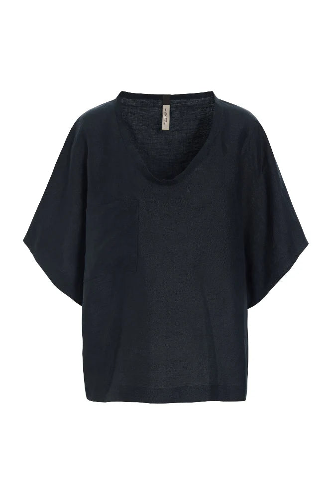 Henriette Steffensen Blouse in Black 81003