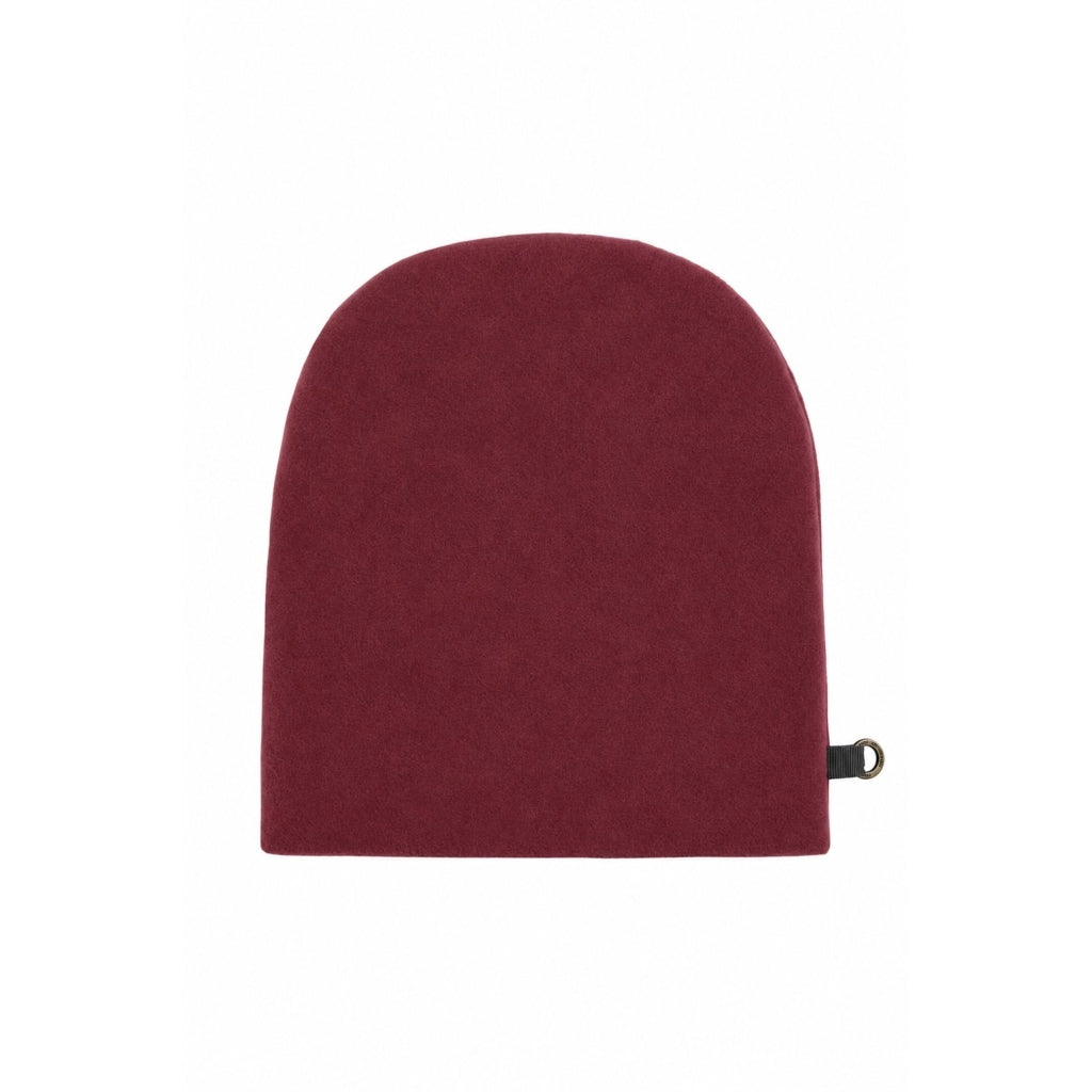 Henriette Steffensten Double Folded Hat in Soft Bordeaux