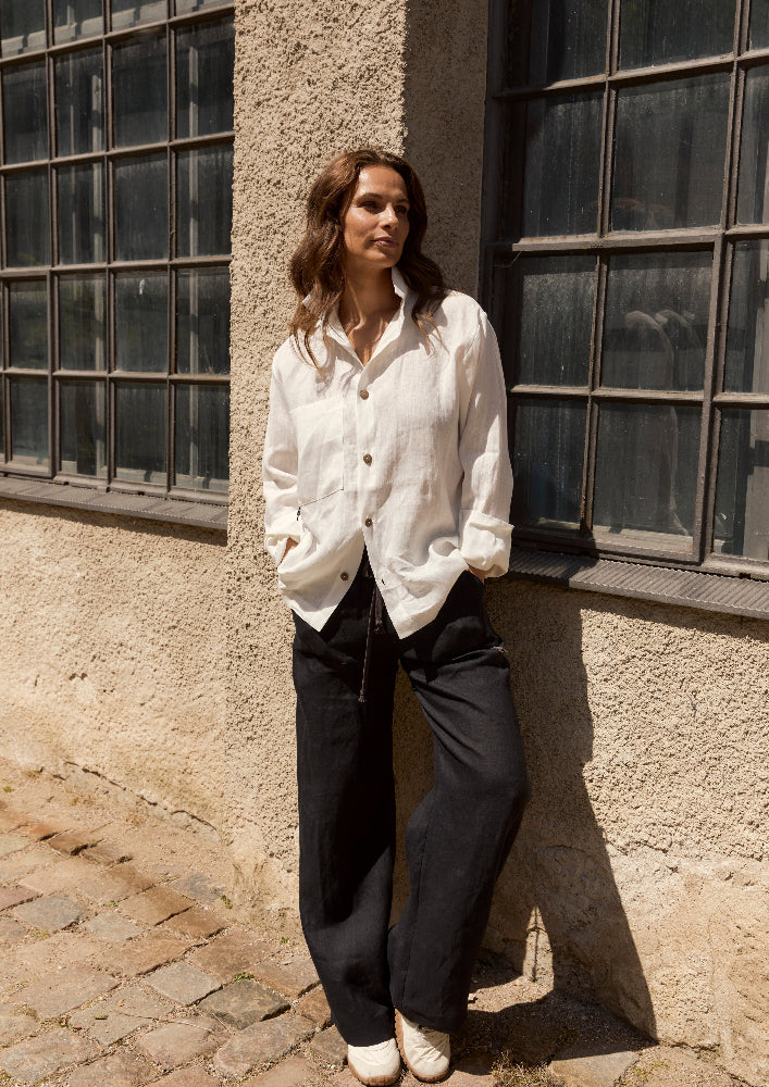 Henriette Steffensen Shirt in White 81000