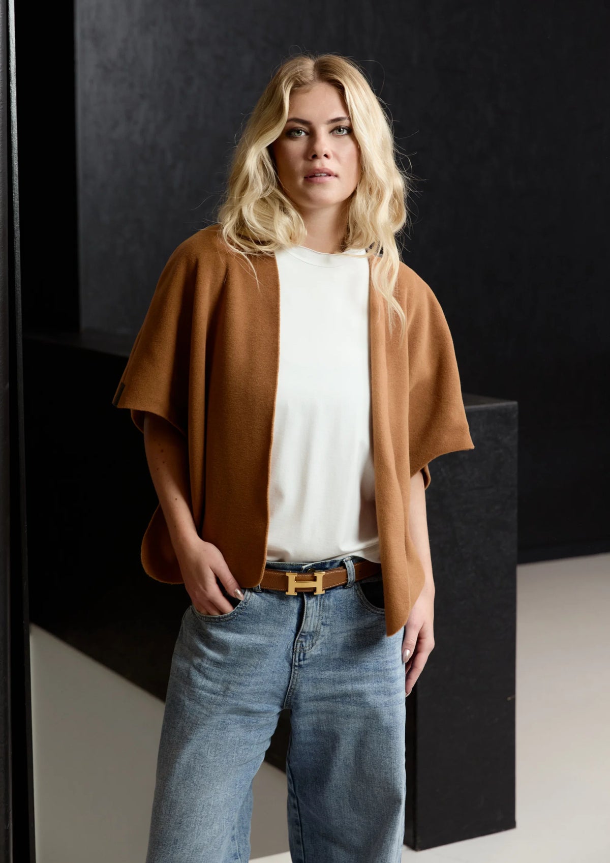 Henriette Steffensen Vest In Rust