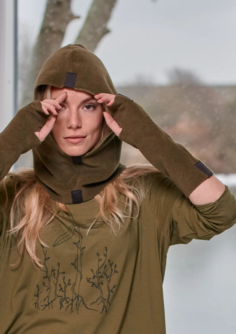 Henriette Steffensen Wrist Warmer In Moss