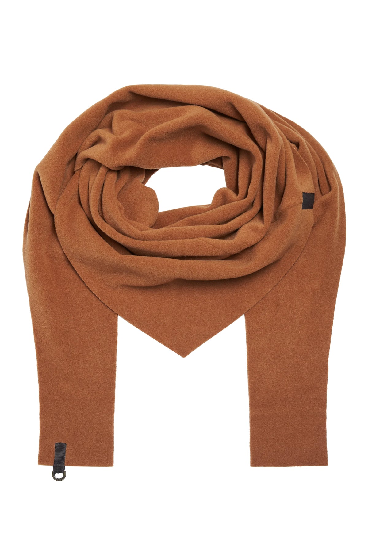 Henriette Steffensen Triangle Scarf In Rust