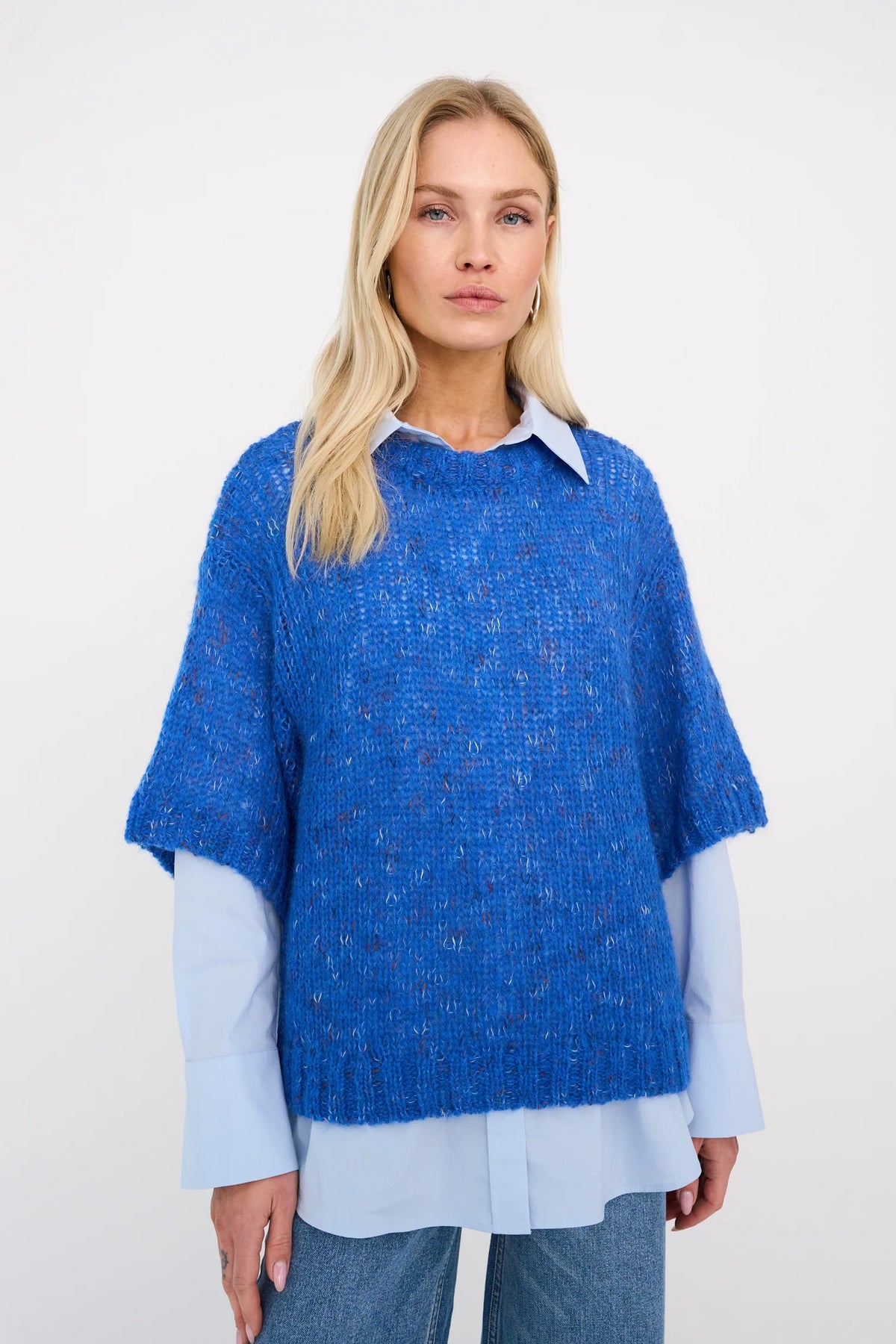 Pieszak Maggie Knit in Queen Blue Melange