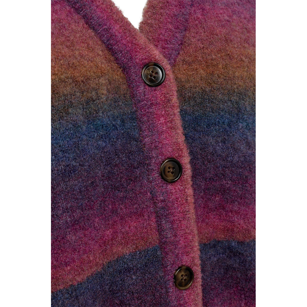 Pieszak New Dew Cardigan in Bright Grape