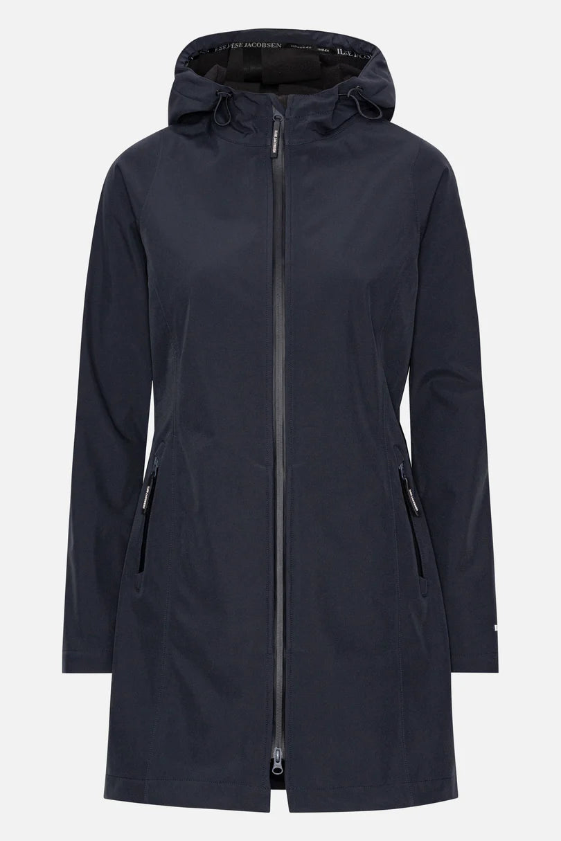 Ilse Jacobsen Daybreak 01 Raincoat in Dark Indigo