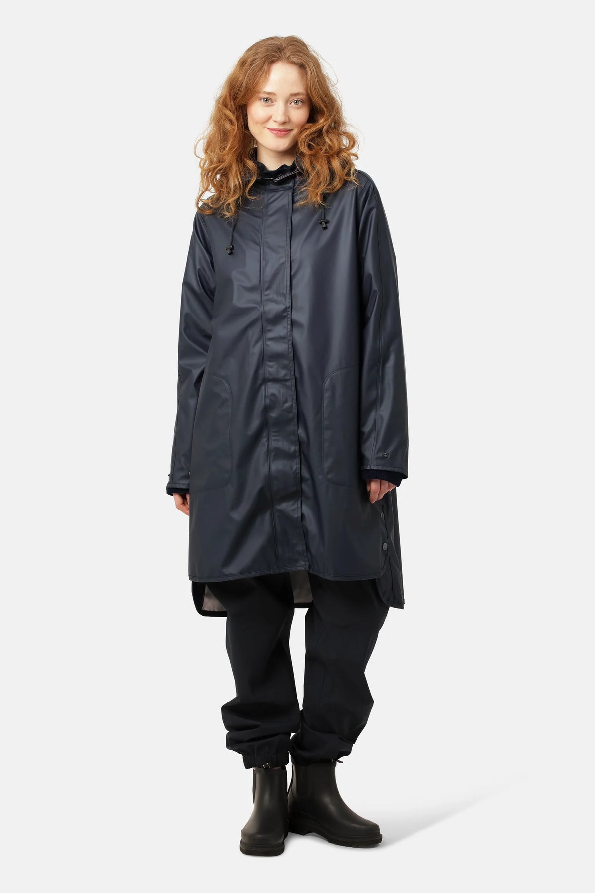 Ilse Jacobsen Rain 71 Raincoat in Dark Indigo