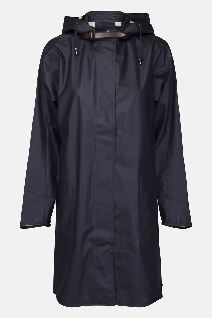 Ilse Jacobsen Rain 71 Raincoat in Dark Indigo