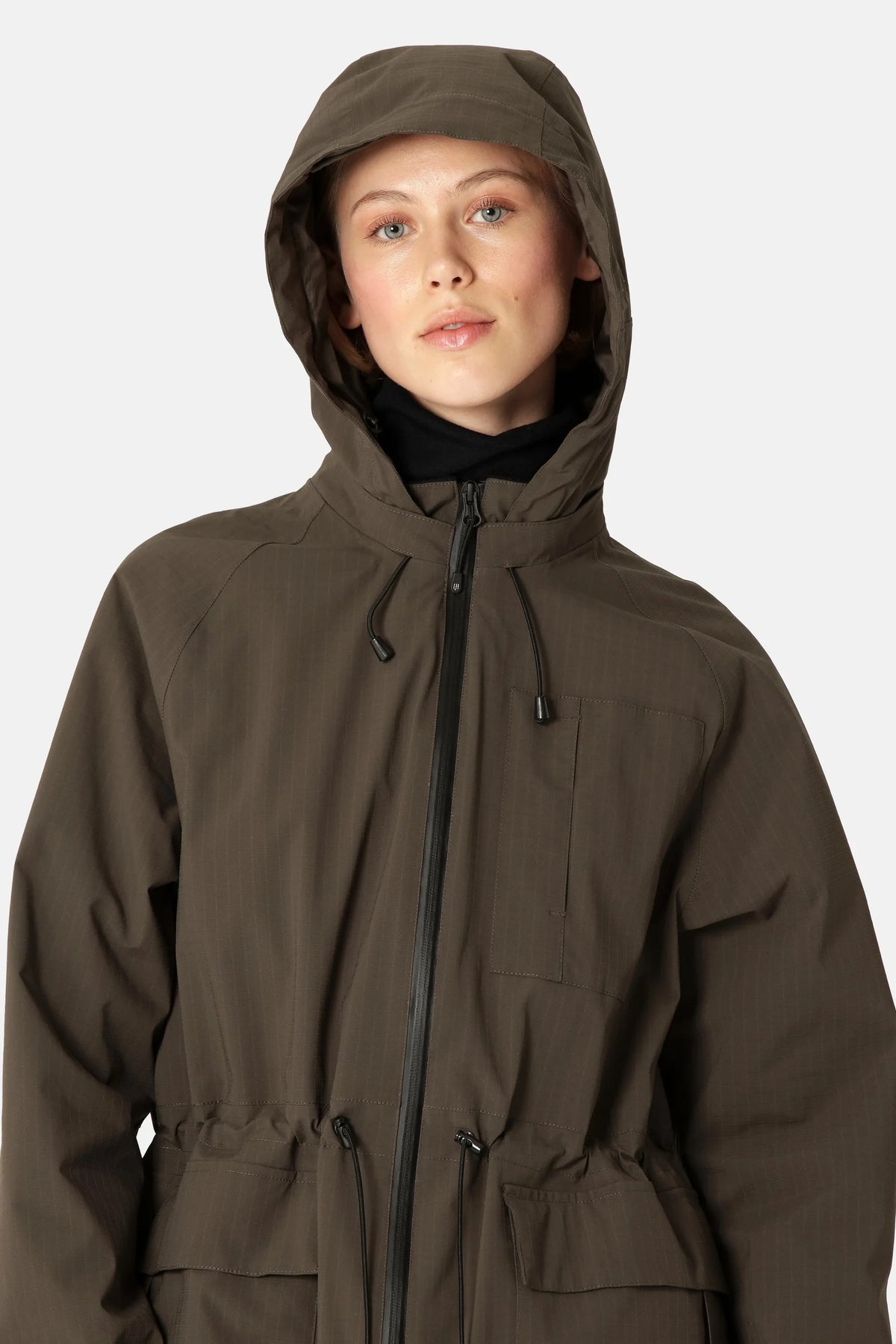 ilse Jacobsen Thermal 01 Raincoat in Wren