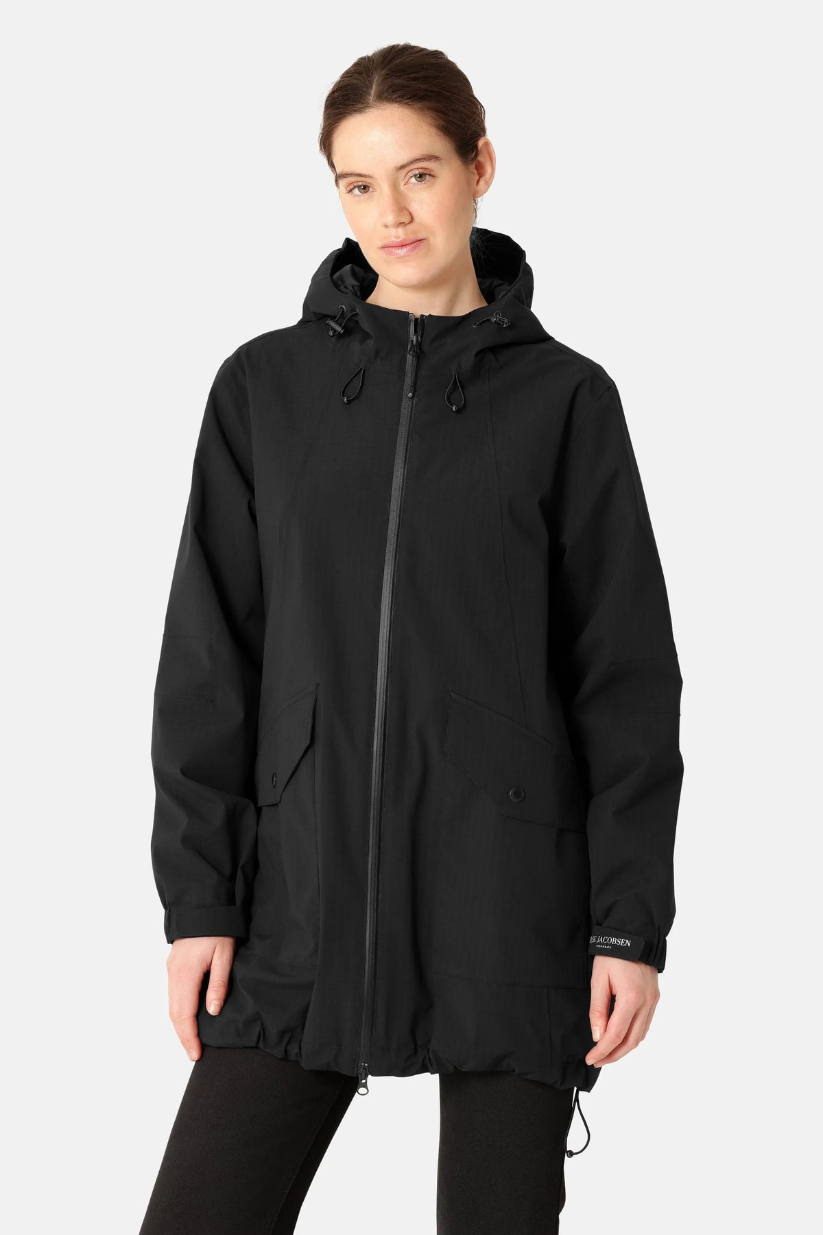 Ilse Jacobsen Thermal 09 Raincoat in Black