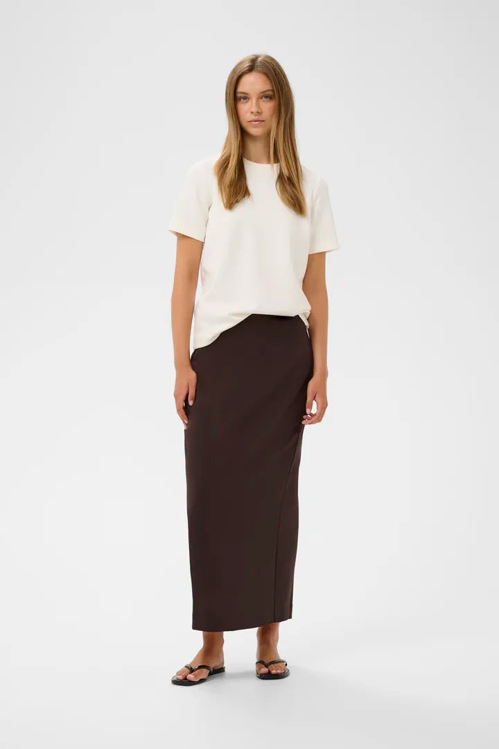 Inwear Aida Skirt in Chocolate