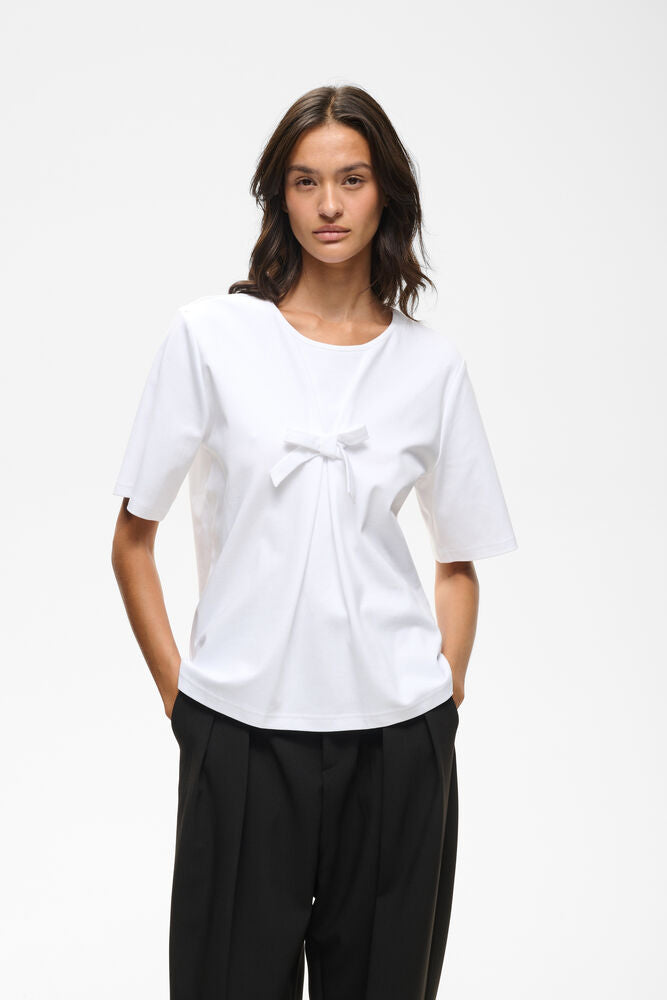 Inwear Aliston Bow Tee in White