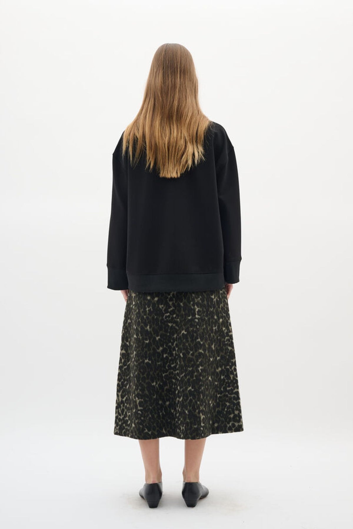 Inwear Bruna Skirt In Ivy Green Mix