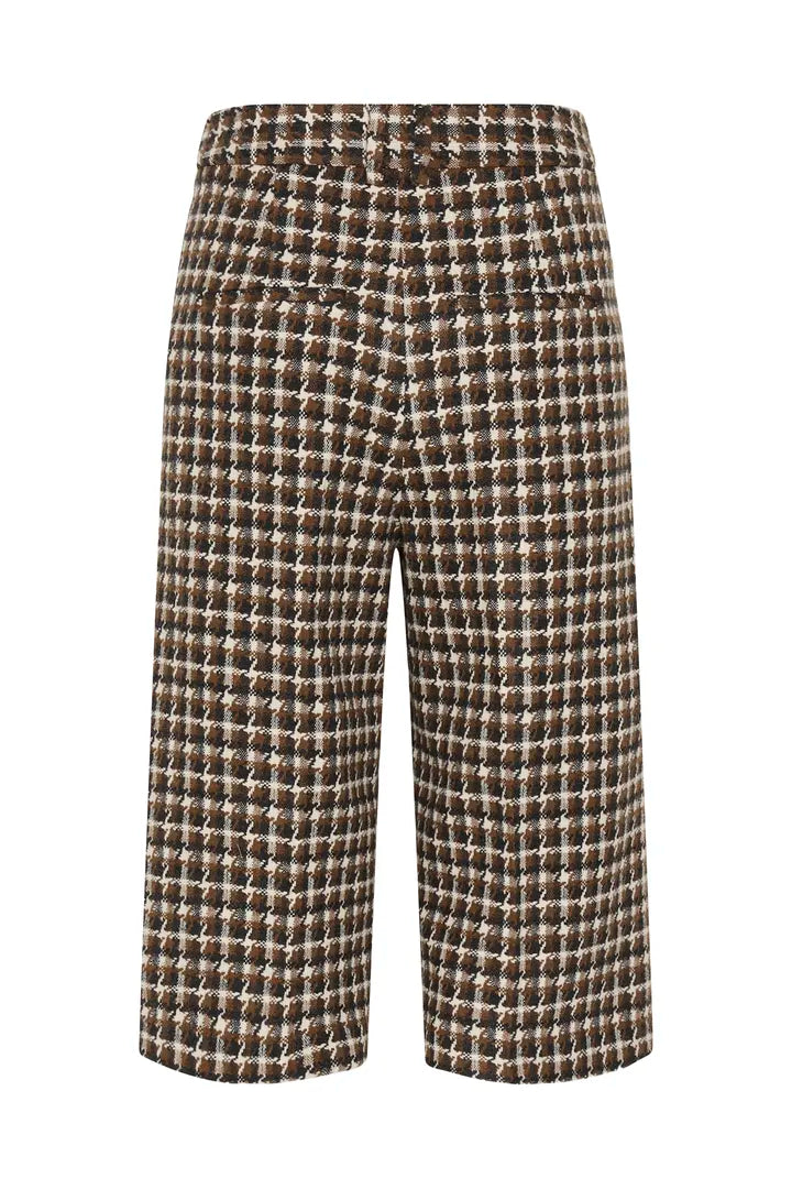 Inwear Carsonne Culotte Pant In Black And Brown
