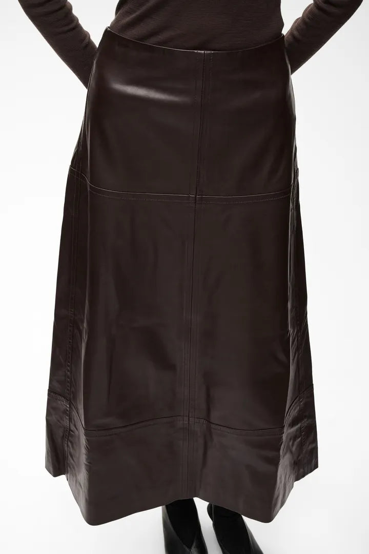 Inwear Celina Skirt In Chocolate Brown