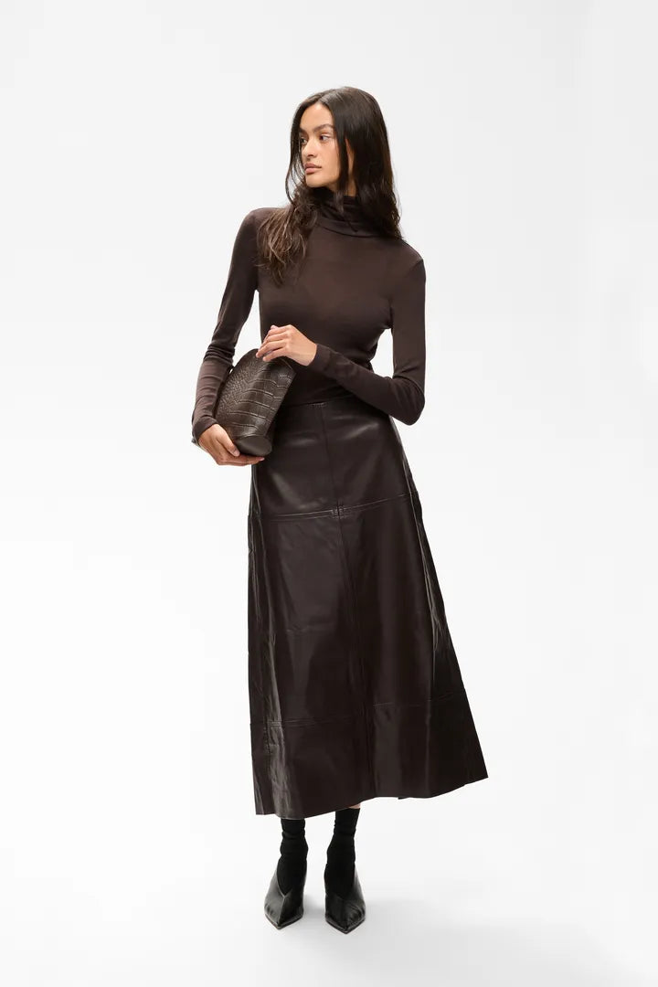 Inwear Celina Skirt In Chocolate Brown
