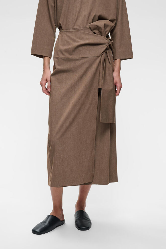 Inwear Cleo Skirt in Chocolate Torte Melange