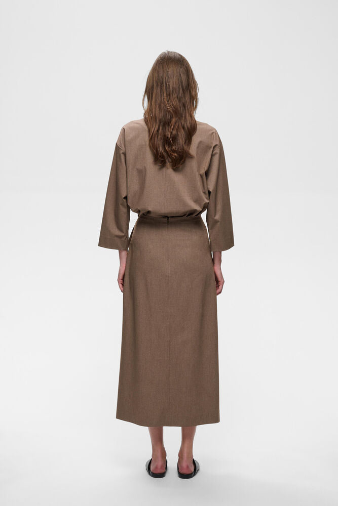 Inwear Cleo Skirt in Chocolate Torte Melange