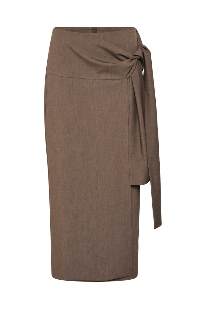 Inwear Cleo Skirt in Chocolate Torte Melange