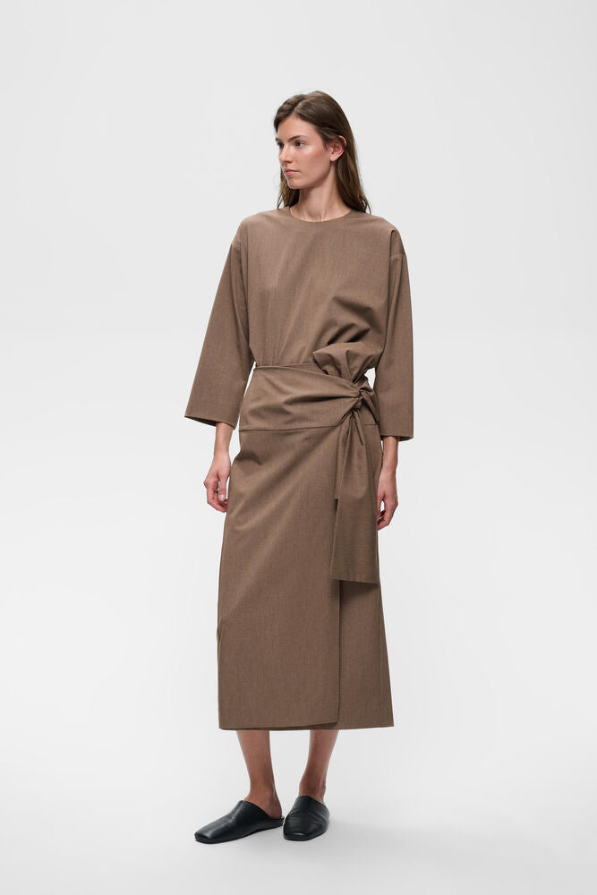 Inwear Cleo Skirt in Chocolate Torte Melange