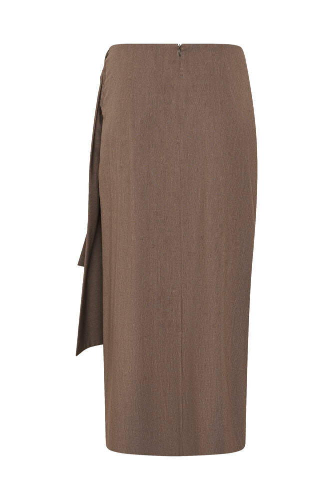 Inwear Cleo Skirt in Chocolate Torte Melange