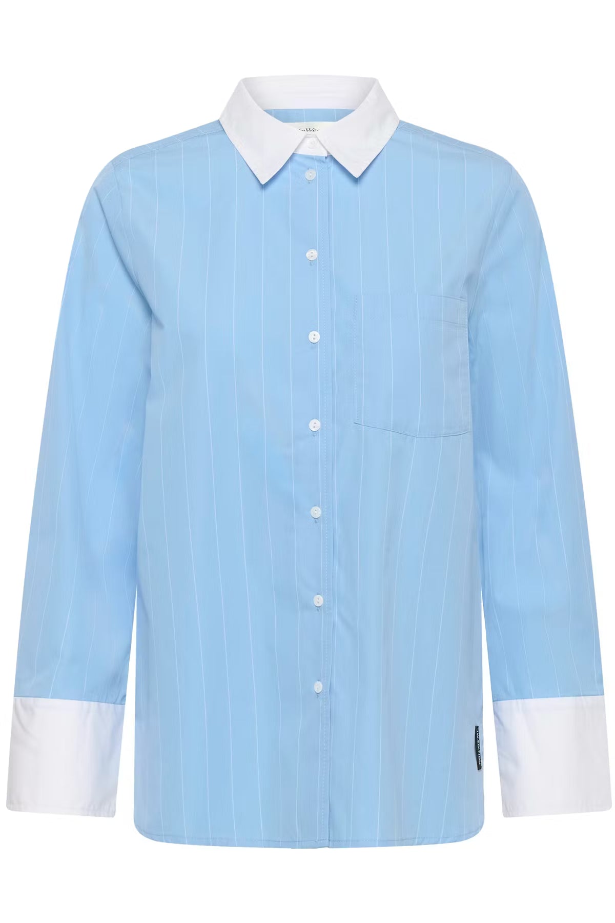 Inwear Dessy Shirt in Blue Pinstripe