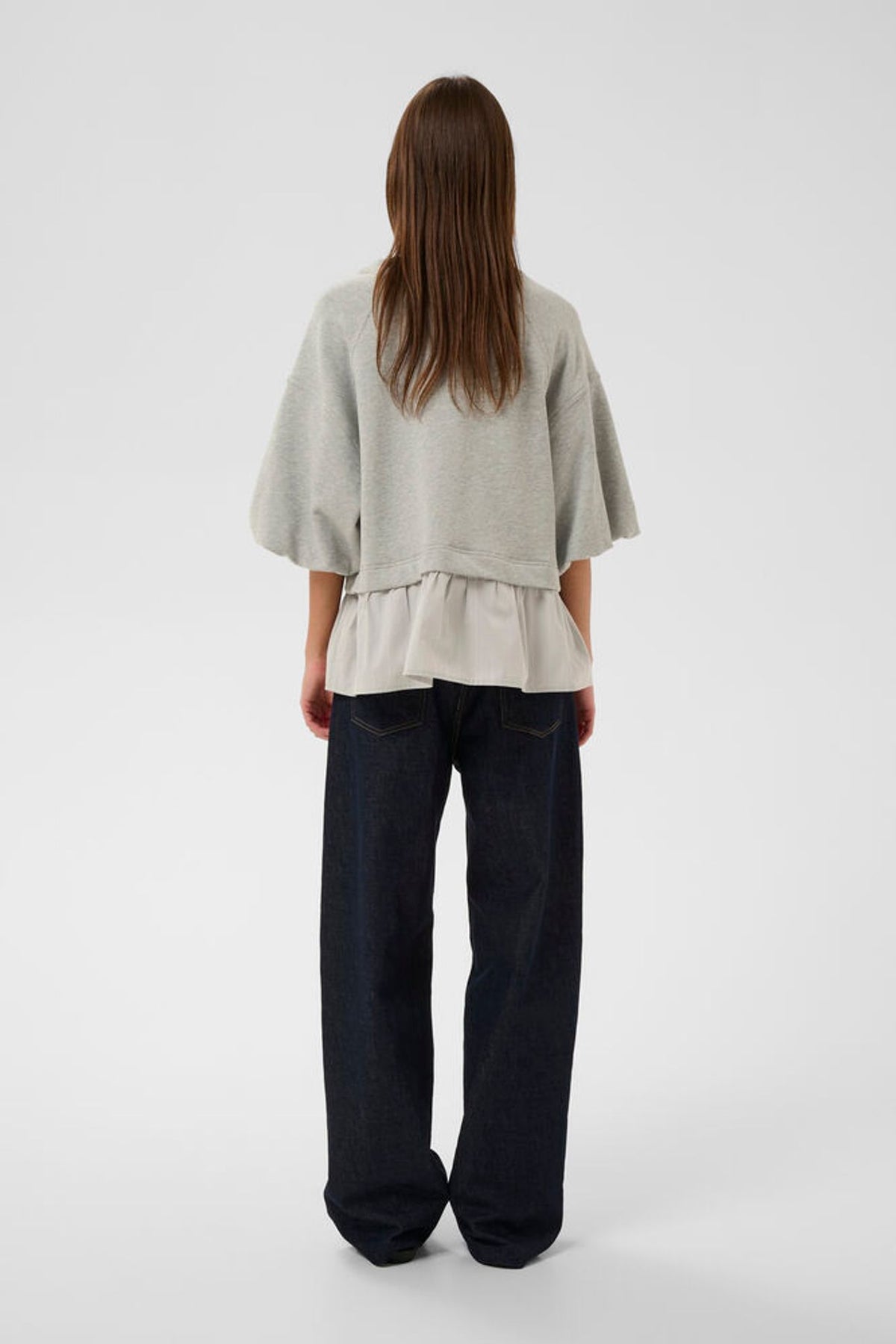 Inwear Dessy Top in Grey Melange