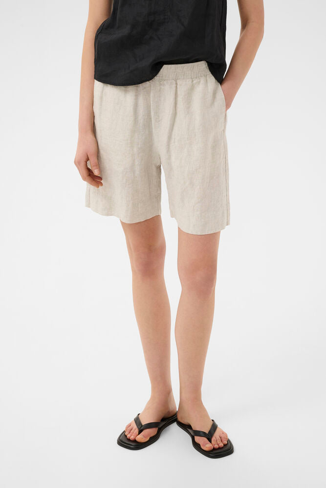 Inwear Elinor Shorts In Ecru White