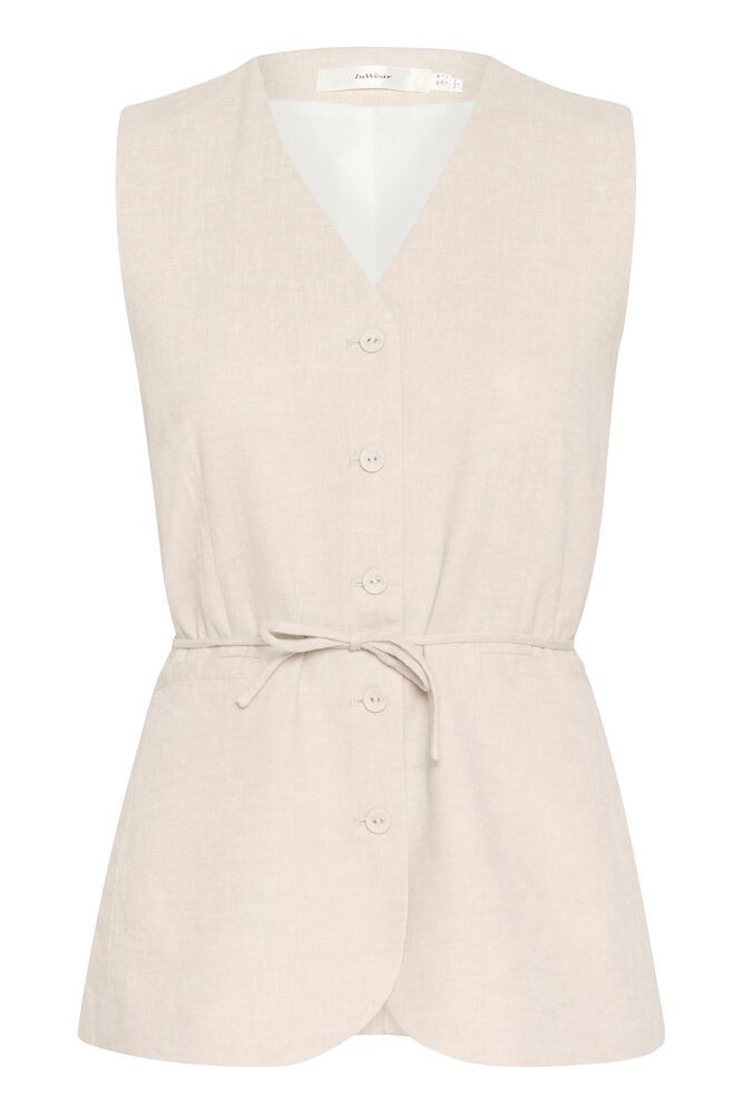 Inwear Farida Waistcoat in Haze Melange