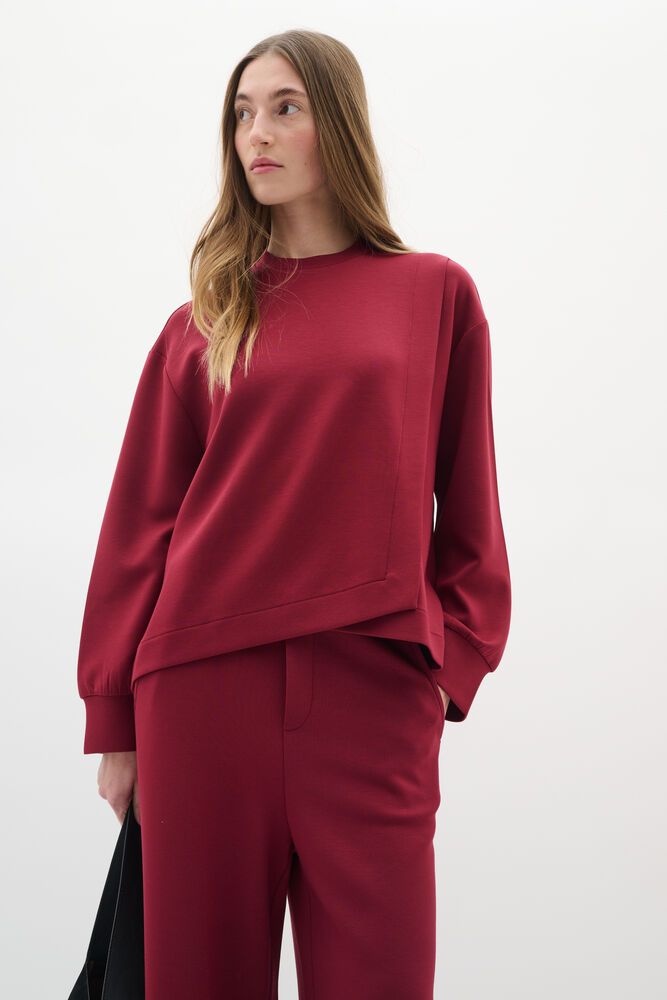 Inwea Gida Vincent Sweatshirt in Cabernet