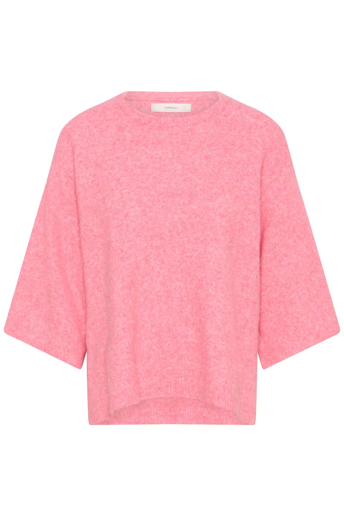 Inwear Guni Tee In Pink Carnation Melange
