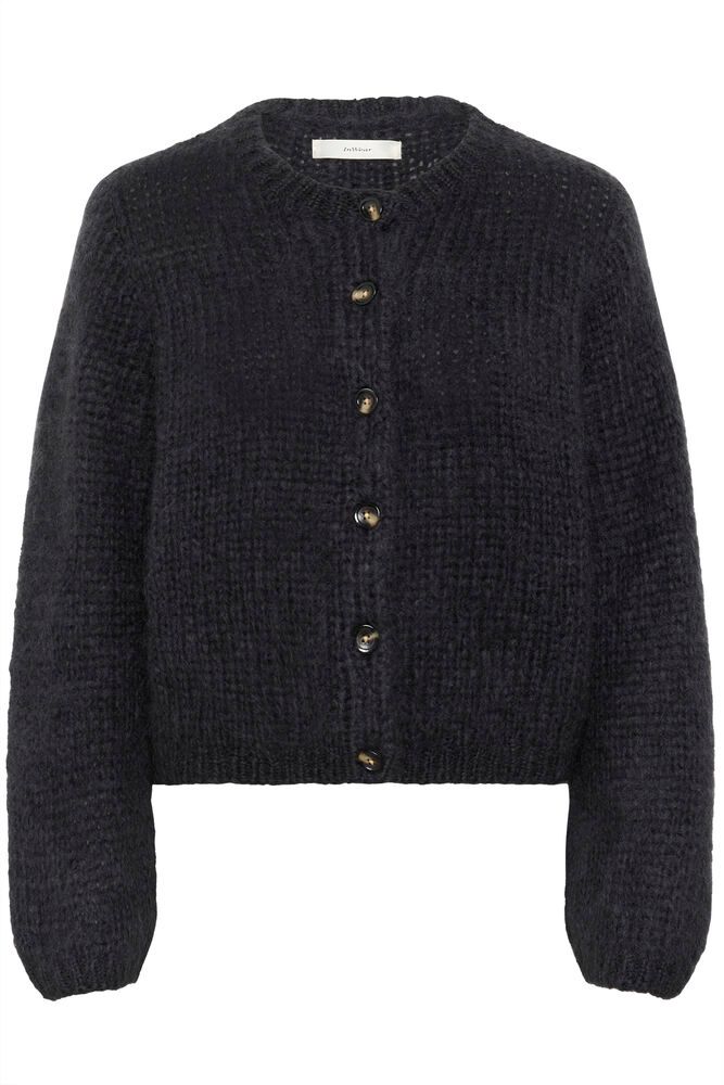 Inwear Jetra Cardigan in Dark Grey Melange