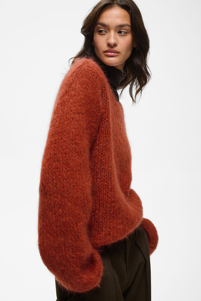 Inwear Jetra Pullover in Red Ochre