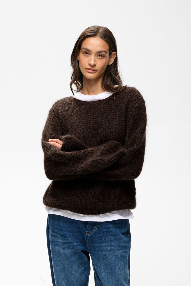 Inwear Jetra Pullover in Chocolate Brown