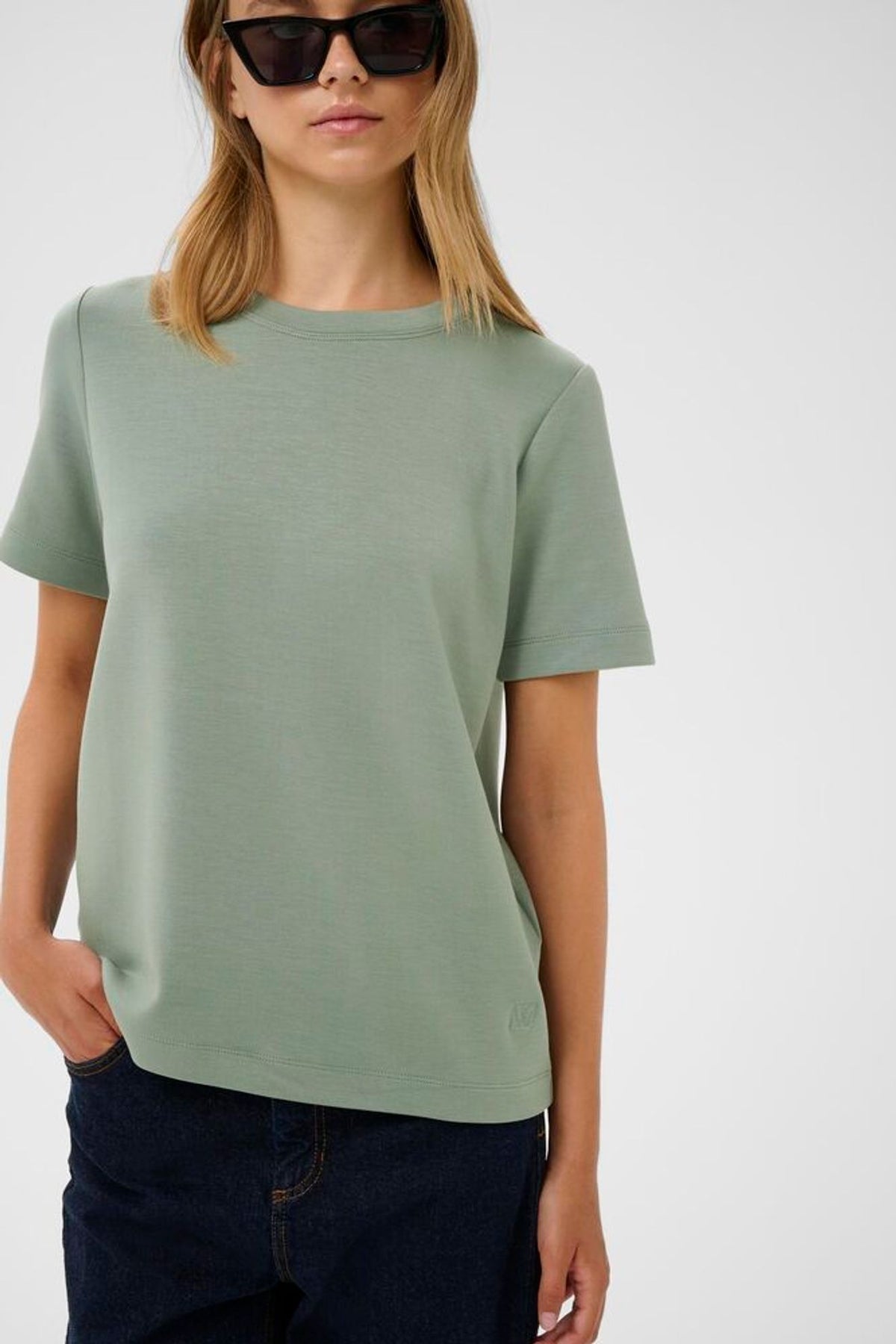Inwear Vincent Karmen Teeshirt in Agave Green